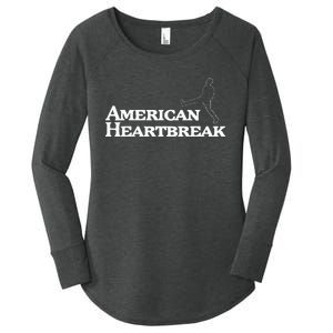 American Heartbreak Women's Perfect Tri Tunic Long Sleeve Shirt