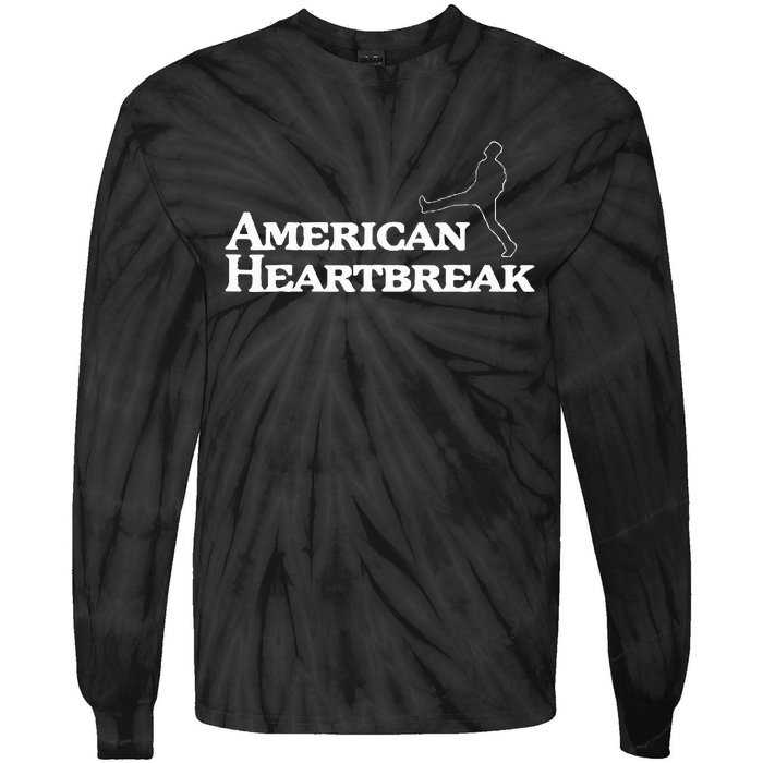 American Heartbreak Tie-Dye Long Sleeve Shirt