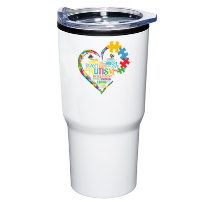 Autism Heart Autism Awareness For Autism Mom  Tumbler