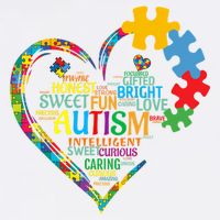 Autism Heart Autism Awareness For Autism Mom  Toddler Long Sleeve Shirt