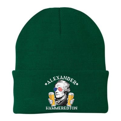 Alexander Hammeredton Alexander Hamilton Beer Drinking Party Knit Cap Winter Beanie