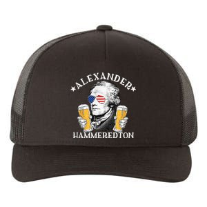 Alexander Hammeredton Alexander Hamilton Beer Drinking Party Yupoong Adult 5-Panel Trucker Hat