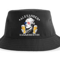 Alexander Hammeredton Alexander Hamilton Beer Drinking Party Sustainable Bucket Hat