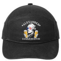 Alexander Hammeredton Alexander Hamilton Beer Drinking Party 7-Panel Snapback Hat