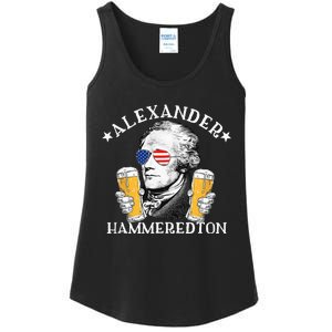 Alexander Hammeredton Alexander Hamilton Beer Drinking Party Ladies Essential Tank