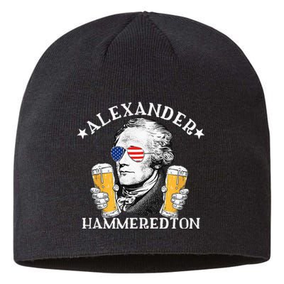 Alexander Hammeredton Alexander Hamilton Beer Drinking Party Sustainable Beanie