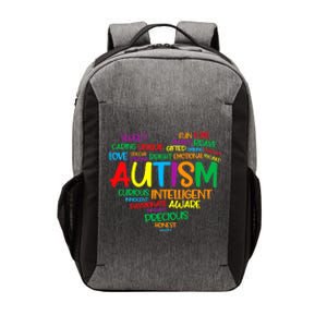 Autism Heart Autism Awareness proud Autism Mom Gifts Family Vector Backpack