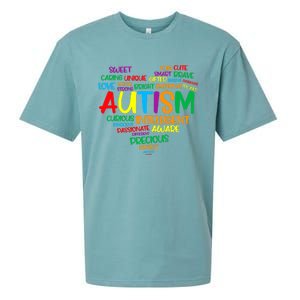 Autism Heart Autism Awareness proud Autism Mom Gifts Family Sueded Cloud Jersey T-Shirt