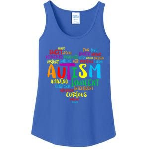 Autism Heart Autism Awareness proud Autism Mom Gifts Family Ladies Essential Tank