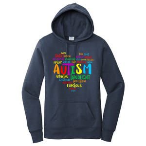 Autism Heart Autism Awareness proud Autism Mom Gifts Family Women's Pullover Hoodie