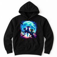 Axolotls Howl At Moon Axolotl Owner Hoodie