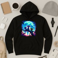 Axolotls Howl At Moon Axolotl Owner Hoodie