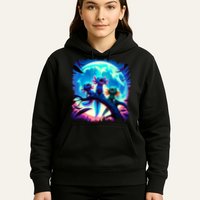 Axolotls Howl At Moon Axolotl Owner Hoodie