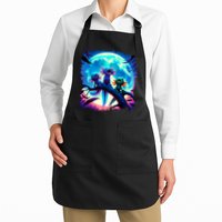 Axolotls Howl At Moon Axolotl Owner Apron