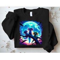 Axolotls Howl At Moon Axolotl Owner Sweatshirt