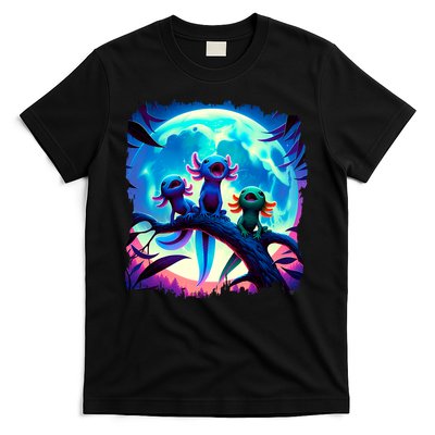 Axolotls Howl At Moon Axolotl Owner T-Shirt