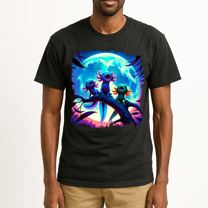 Axolotls Howl At Moon Axolotl Owner Tall T-Shirt