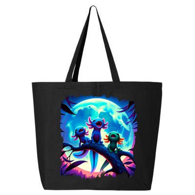 Axolotls Howl At Moon Axolotl Owner 25L Jumbo Tote