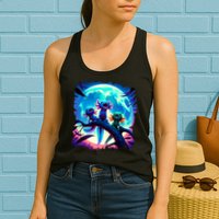 Axolotls Howl At Moon Axolotl Owner Womens Tank Top
