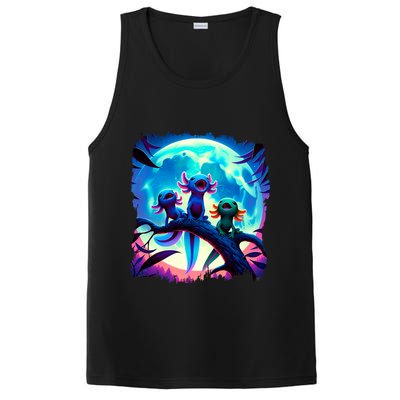 Axolotls Howl At Moon Axolotl Owner PosiCharge Competitor Tank