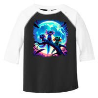 Axolotls Howl At Moon Axolotl Owner Toddler Fine Jersey T-Shirt