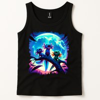 Axolotls Howl At Moon Axolotl Owner Tank Top
