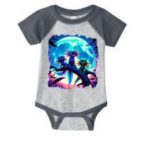 Axolotls Howl At Moon Axolotl Owner Infant Baby Jersey Bodysuit
