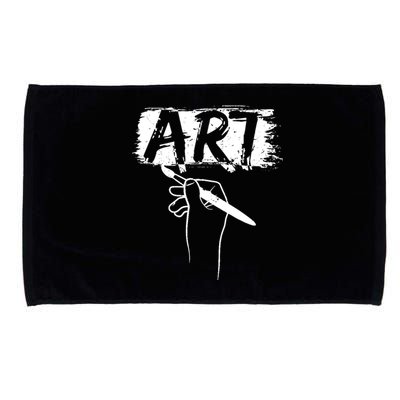 Art Handart Artist Painting Awesome Funny Gift Microfiber Hand Towel