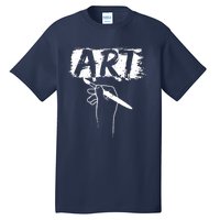 Art Handart Artist Painting Awesome Funny Gift Tall T-Shirt