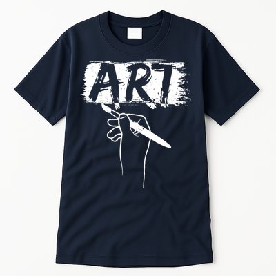 Art Handart Artist Painting Awesome Funny Gift Tall T-Shirt