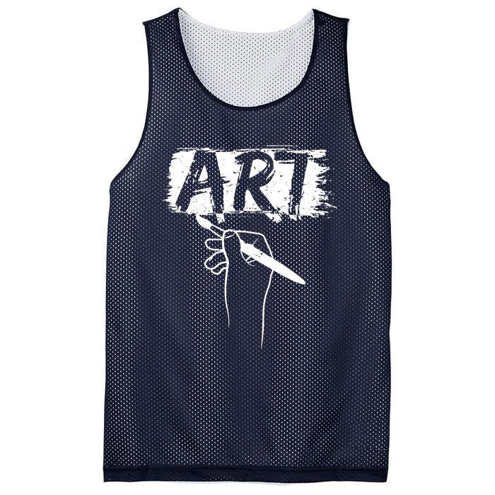 Art Handart Artist Painting Awesome Funny Gift Mesh Reversible Basketball Jersey Tank