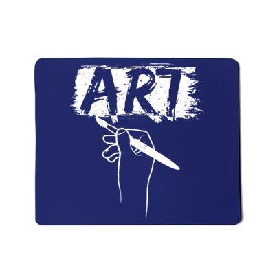 Art Handart Artist Painting Awesome Funny Gift Mousepad