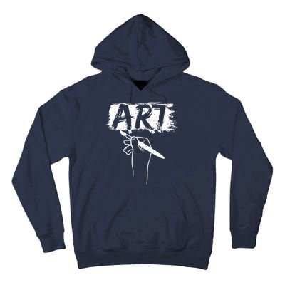 Art Handart Artist Painting Awesome Funny Gift Tall Hoodie