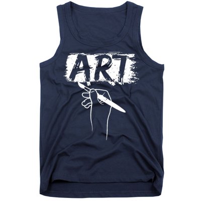 Art Handart Artist Painting Awesome Funny Gift Tank Top