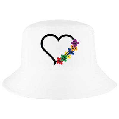 Autism Heart Cool Comfort Performance Bucket Hat