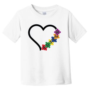 Autism Heart Toddler T-Shirt