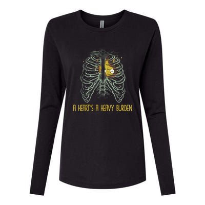 A HeartS A Heavy Burden Womens Cotton Relaxed Long Sleeve T-Shirt