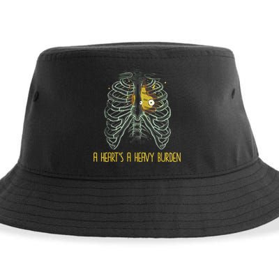 A HeartS A Heavy Burden Sustainable Bucket Hat