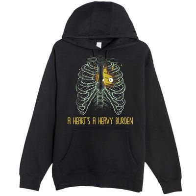 A HeartS A Heavy Burden Premium Pullover Hoodie