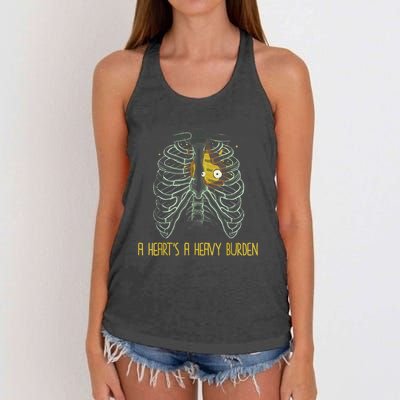 A HeartS A Heavy Burden Women's Knotted Racerback Tank