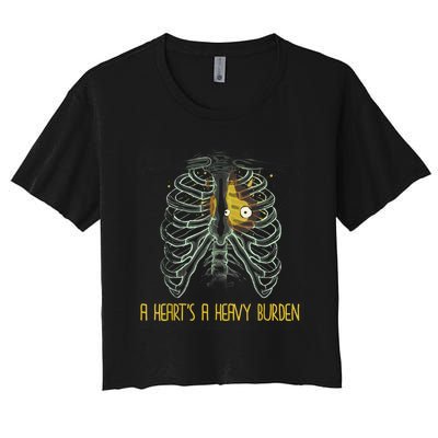 A HeartS A Heavy Burden Women's Crop Top Tee