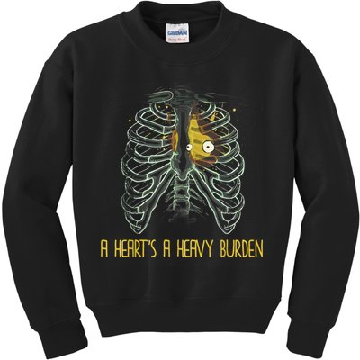 A HeartS A Heavy Burden Kids Sweatshirt