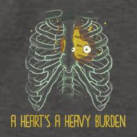 A HeartS A Heavy Burden Vector Backpack
