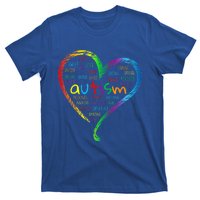 Autism Heart Autism Awareness proud Autism Mom Gifts Family T-Shirt