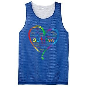 Autism Heart Autism Awareness proud Autism Mom Gifts Family Mesh Reversible Basketball Jersey Tank