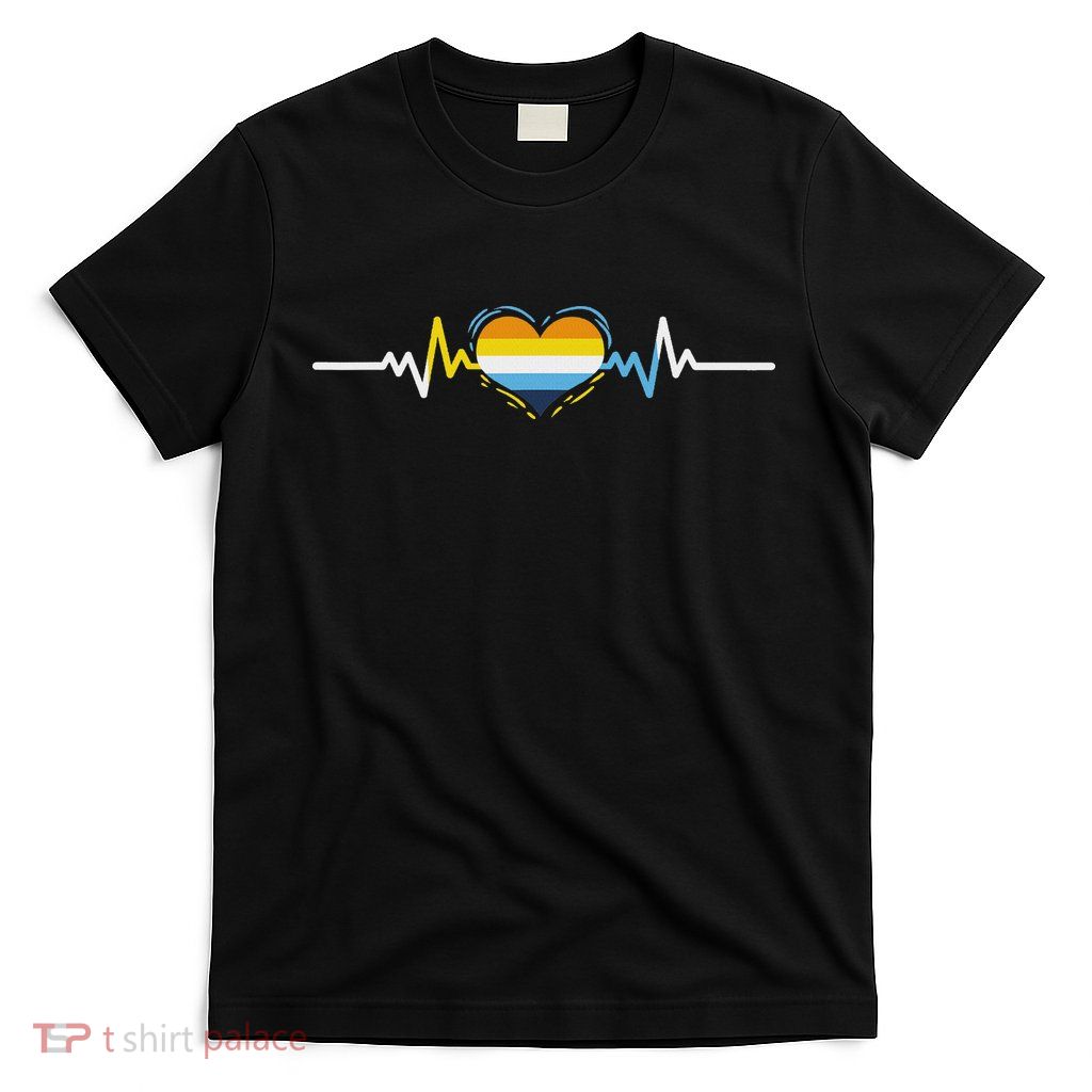 Aroace Heartbeat Aroace Pride T-Shirt