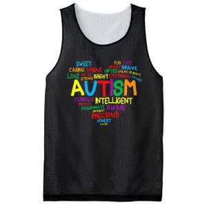 Autism Heart Autism Awareness proud Autism Mom Gifts Family Mesh Reversible Basketball Jersey Tank