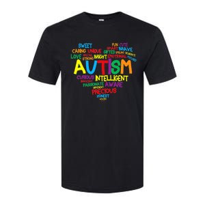 Autism Heart Autism Awareness proud Autism Mom Gifts Family Softstyle CVC T-Shirt