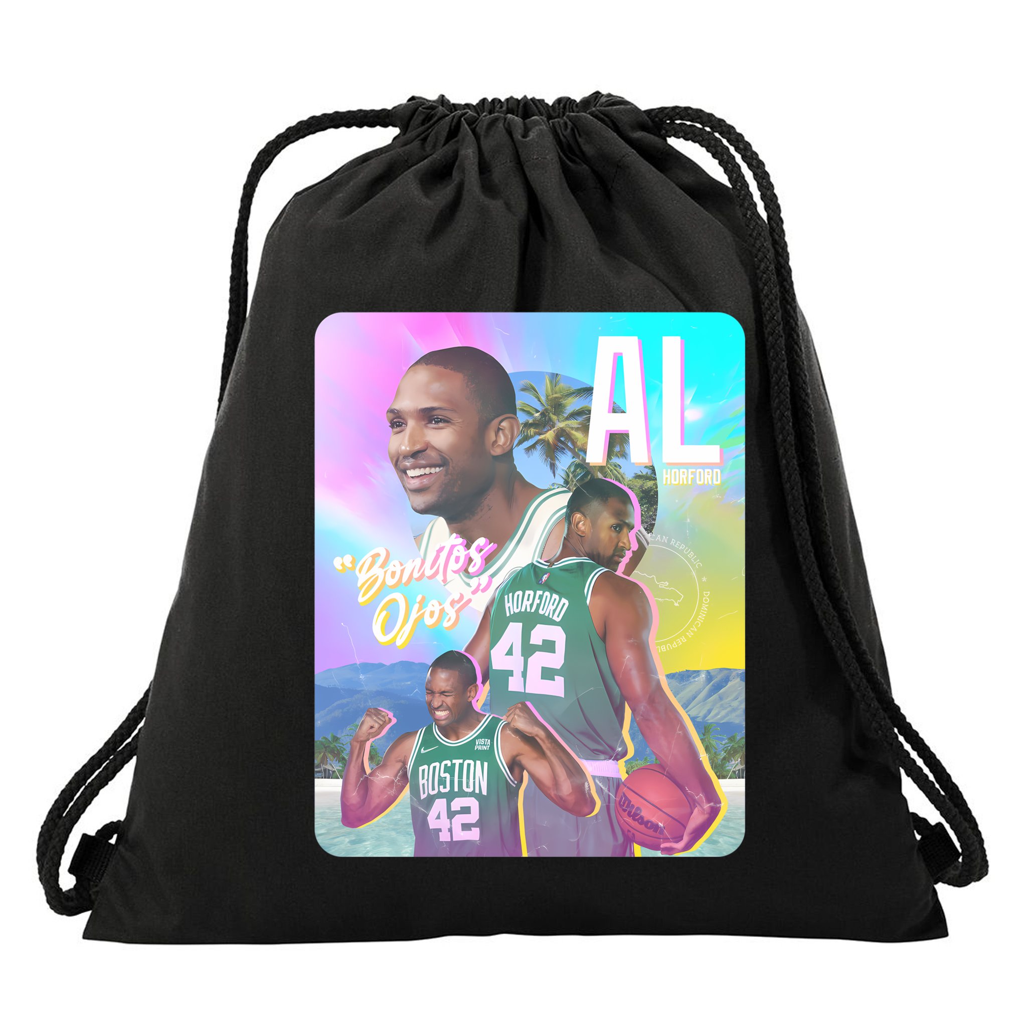 Al Horford Bonitos Ojos Drawstring Bag