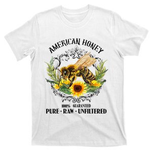 American Honey Bee Funny Beekeeping Gift For Beekeeper T-Shirt